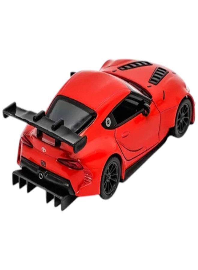 ماياترا سيارة تويوتا GR Supra Racing Concept من ماياترا، نموذج سيارة رياضية مصبوب بمقياس 1:36 (GR-Supra-Red) - Image 4